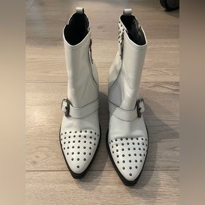 Geox studded western bootie